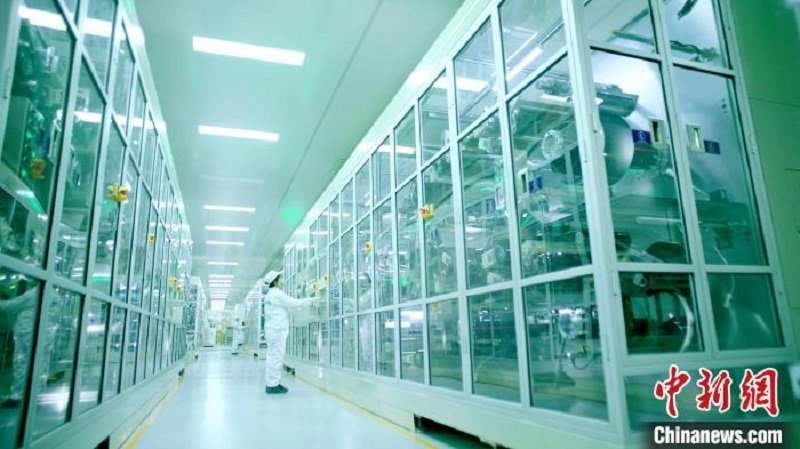 圖為資料圖，海辰儲能M1生產線。?曾欣平供圖